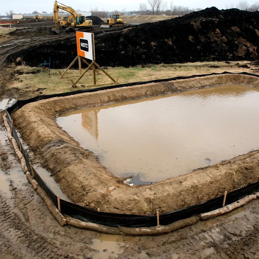 Temporary Sediment Basin Solutions & Installation