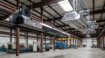 CRC Omega II and Reflect-O-Ray gas infrared tube heater product lineup