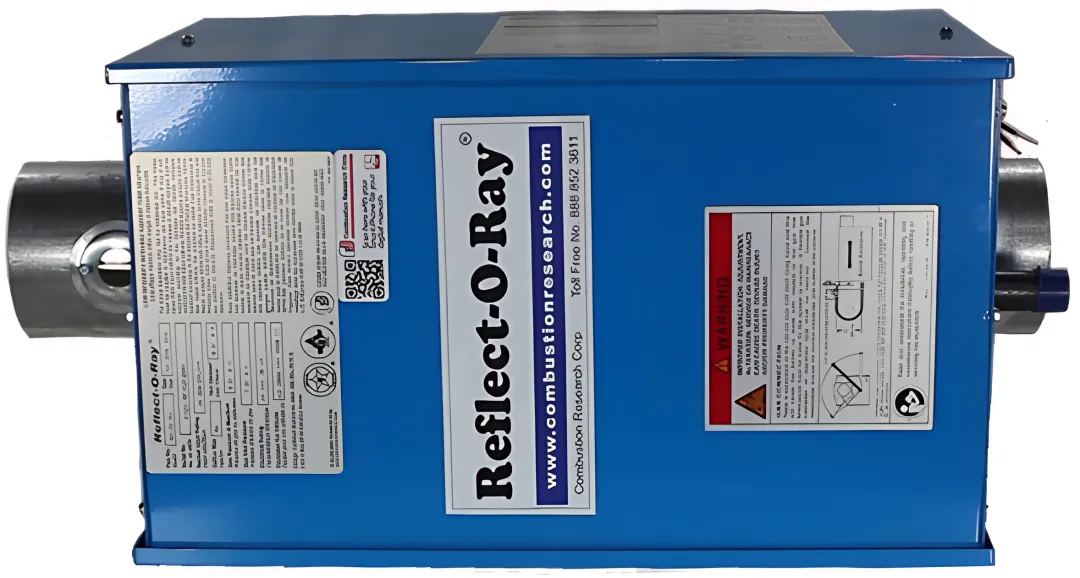 Reflect-O-Ray 3.5 EDS (Powder Coated) | Commercial Outdoor Patio Heaters with Gas & Electric