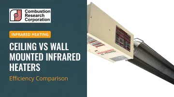 Ceiling vs Wall Mounted Infrared Heaters: Efficiency Comparison