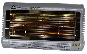 Solaira Alpha Series — Commercial Electric Infrared Heater for Outdoor & Semi-Outdoor Facilities