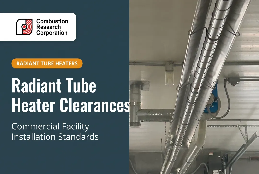 Radiant Tube Heater Clearances