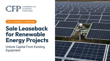 Sale Leaseback for Renewable Energy Projects
