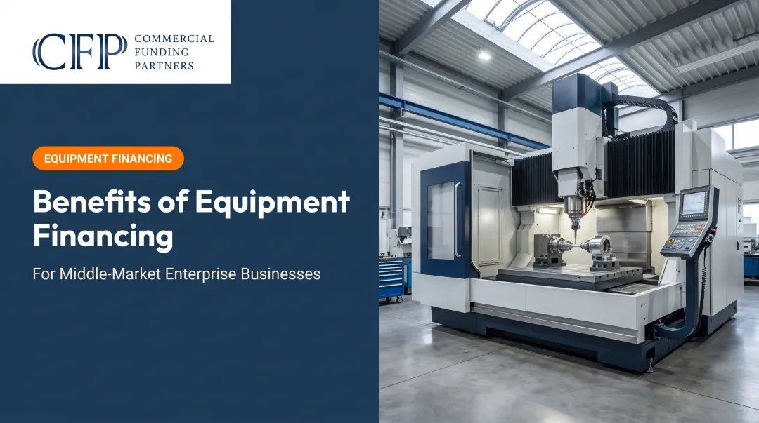 Benefits of Equipment Financing