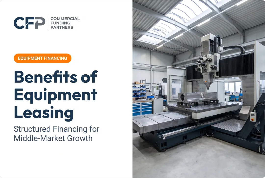 Benefits of Equipment Leasing