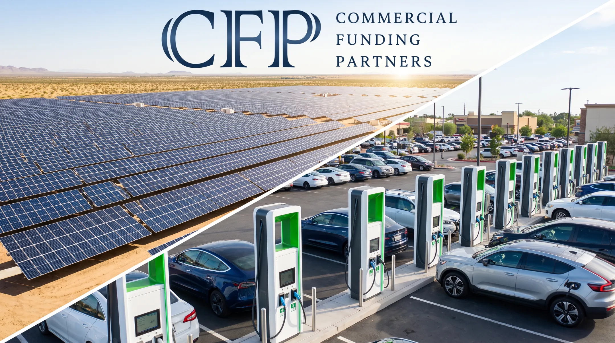 Commercial Funding Partners financed solar farm and EV charging installations