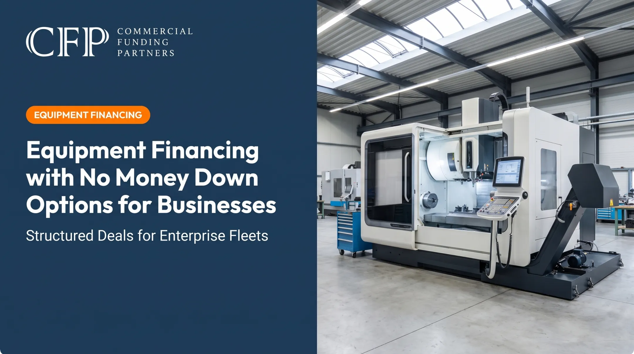 Equipment Financing with No Money Down Options for Businesses