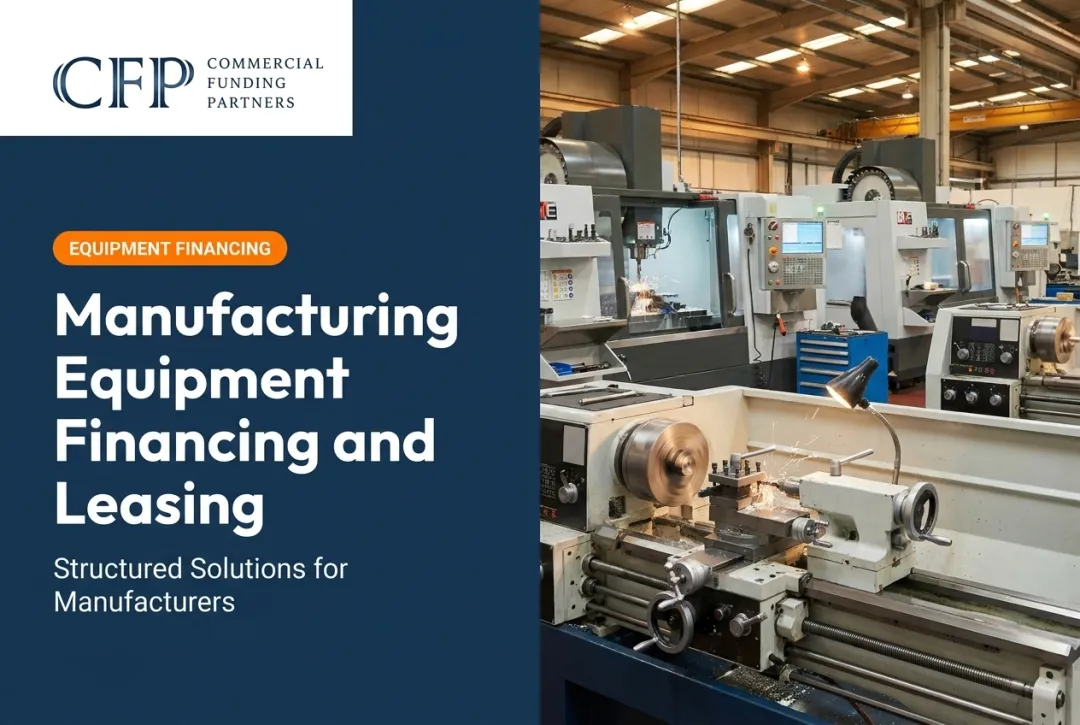 Manufacturing Equipment Financing and Leasing