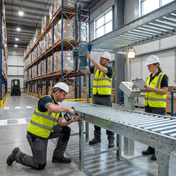 Warehouse automation system installation