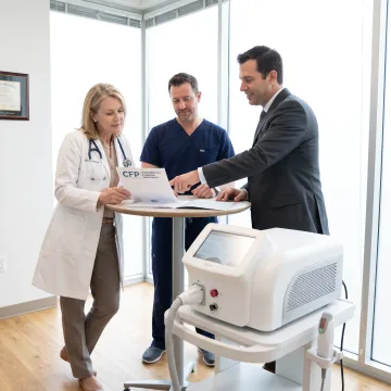 Medical laser equipment consultation