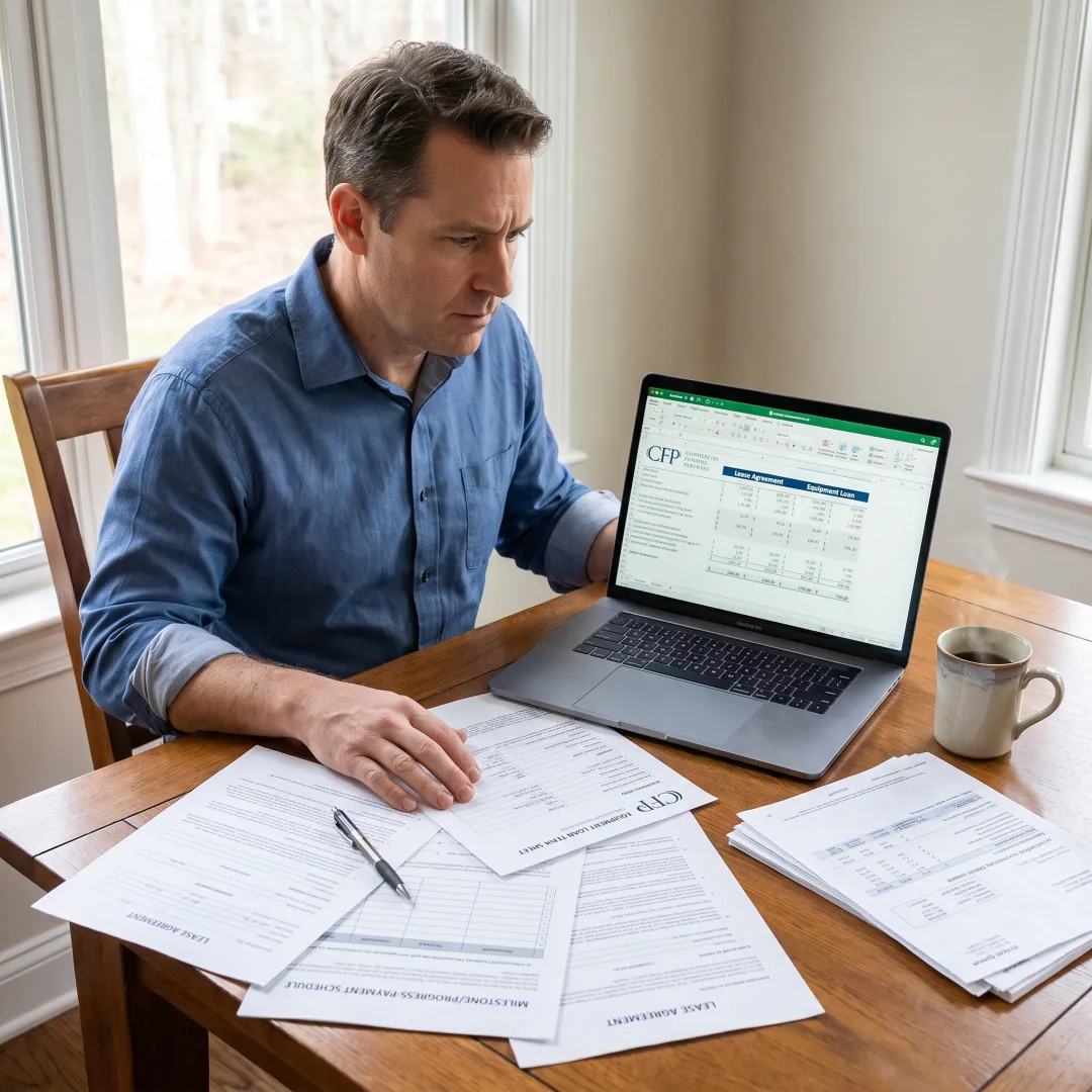 Homeowner comparing solar payment plans
