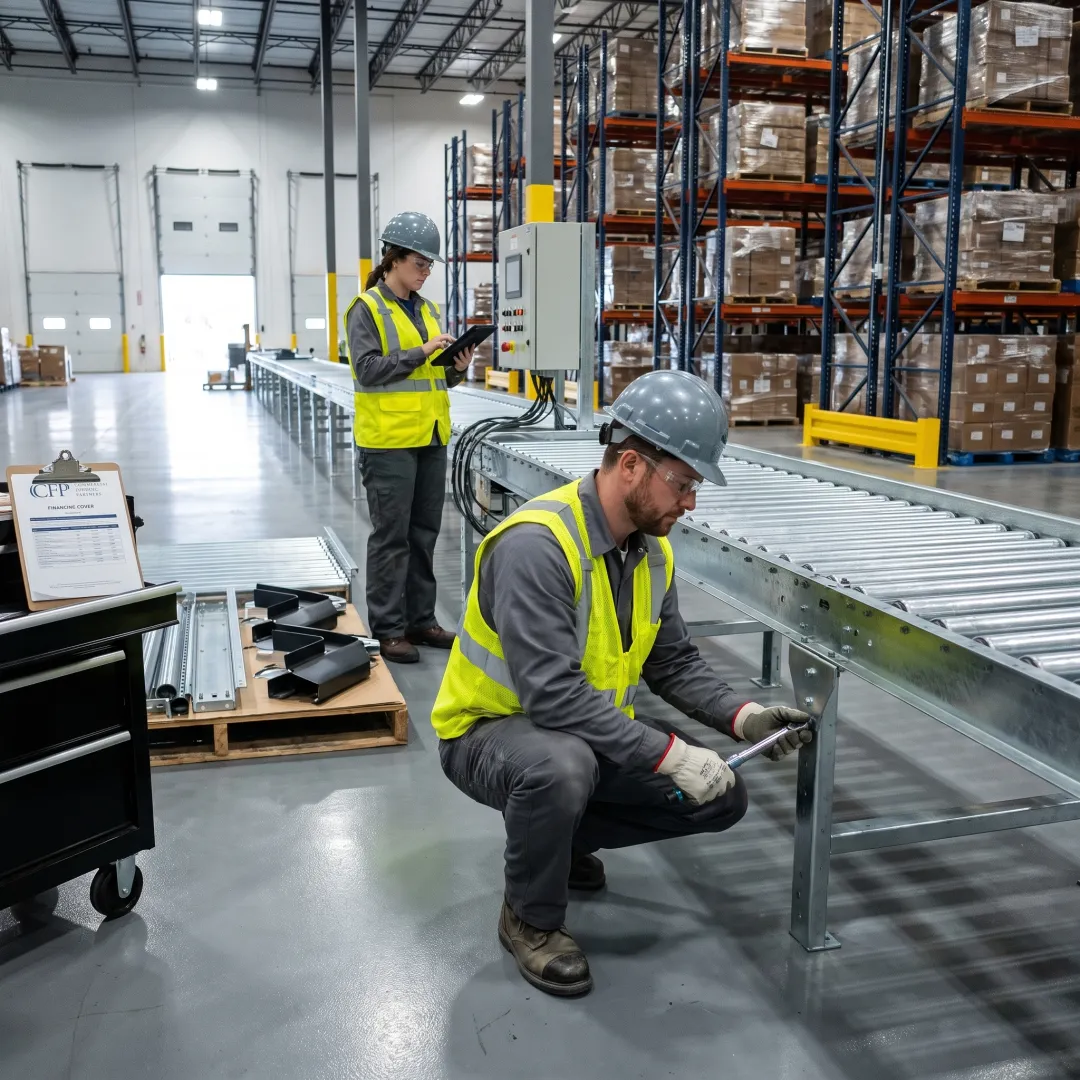 Warehouse automation equipment installation