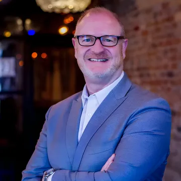 Portrait of Buddy Zarbock, Founder and CEO of Commercial Funding Partners