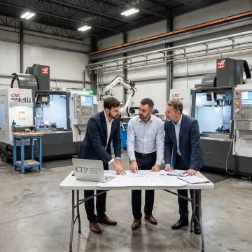 Industrial equipment project with finance specialists