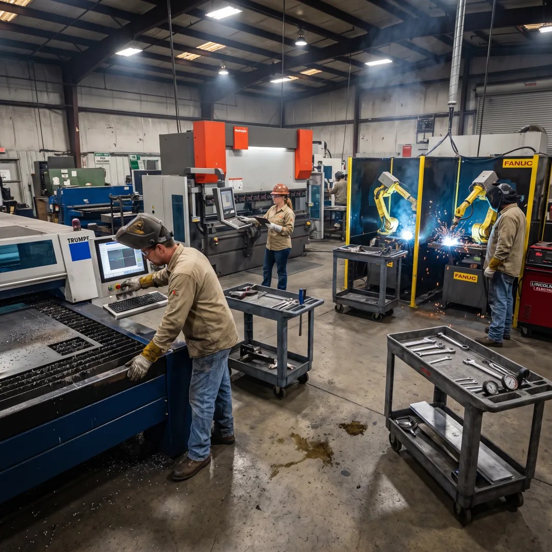 Metal Fabrication Equipment Financing and Loans