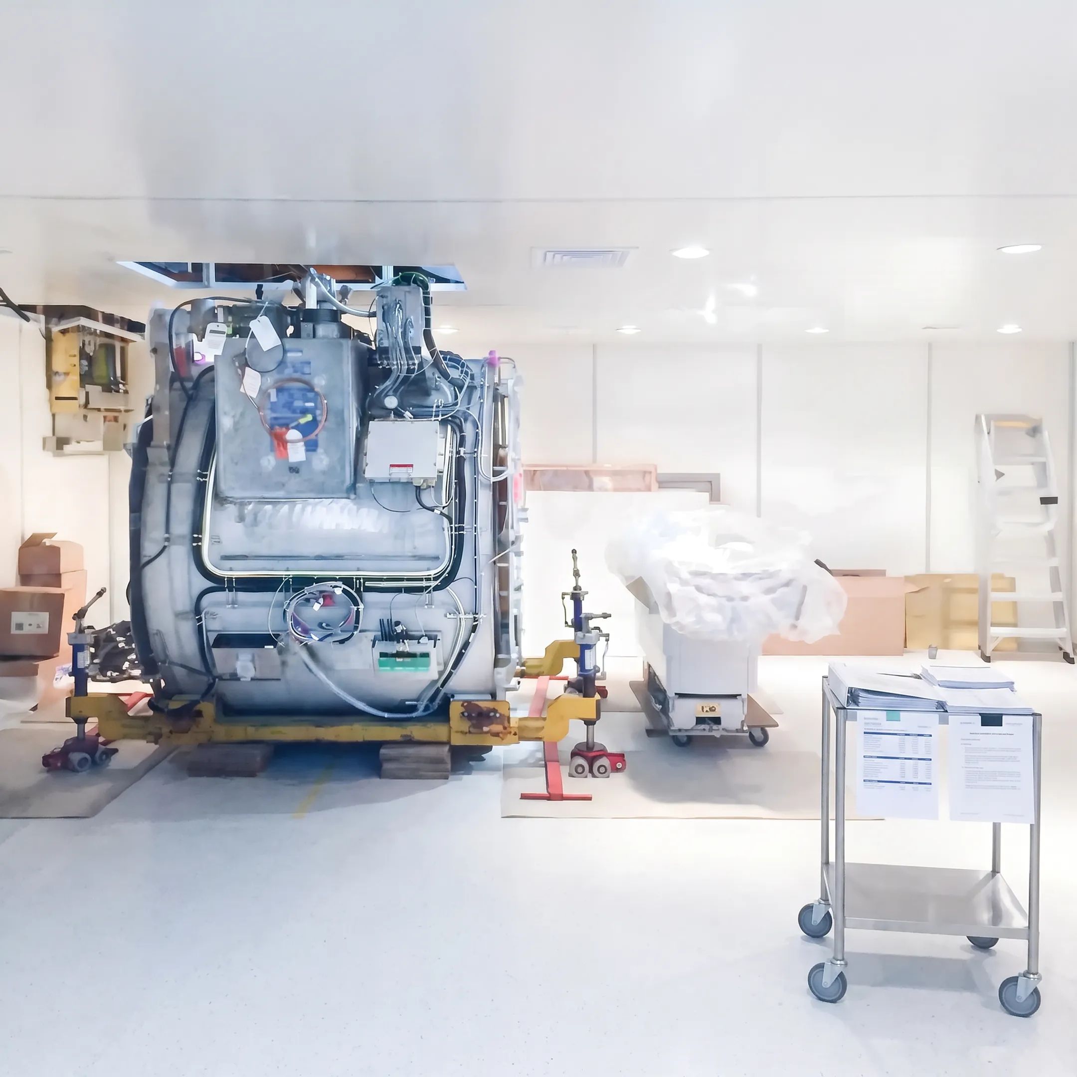 Medical equipment supported by sale-leaseback financing