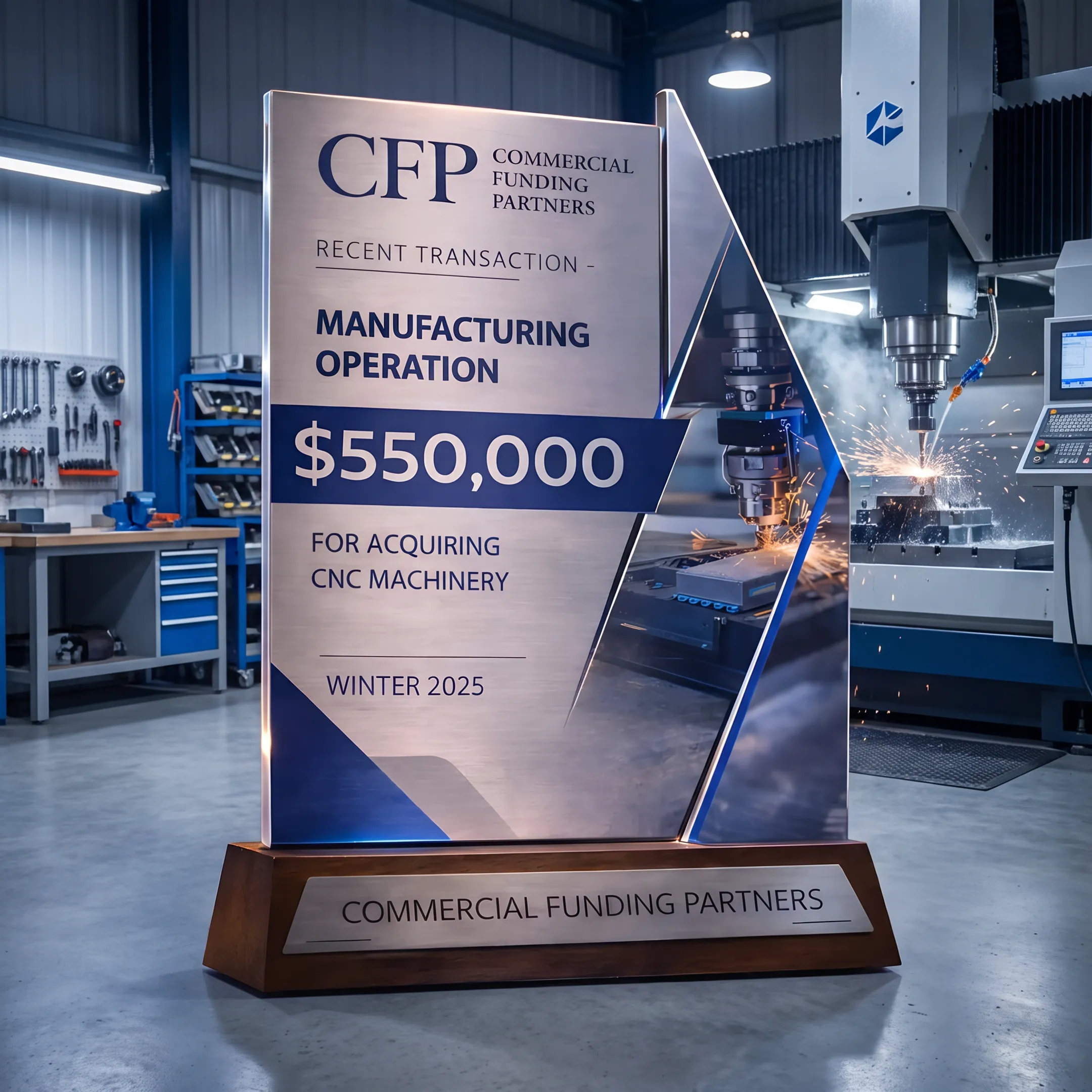Industrial CNC horizontal machining center operating on a precision manufacturing floor.