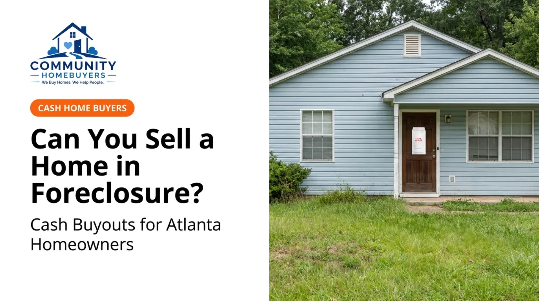 Can You Sell a Home in Foreclosure?