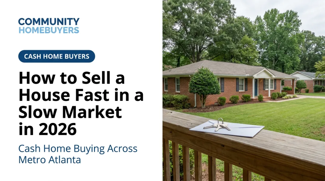 How to Sell a House Fast in a Slow Market in 2026