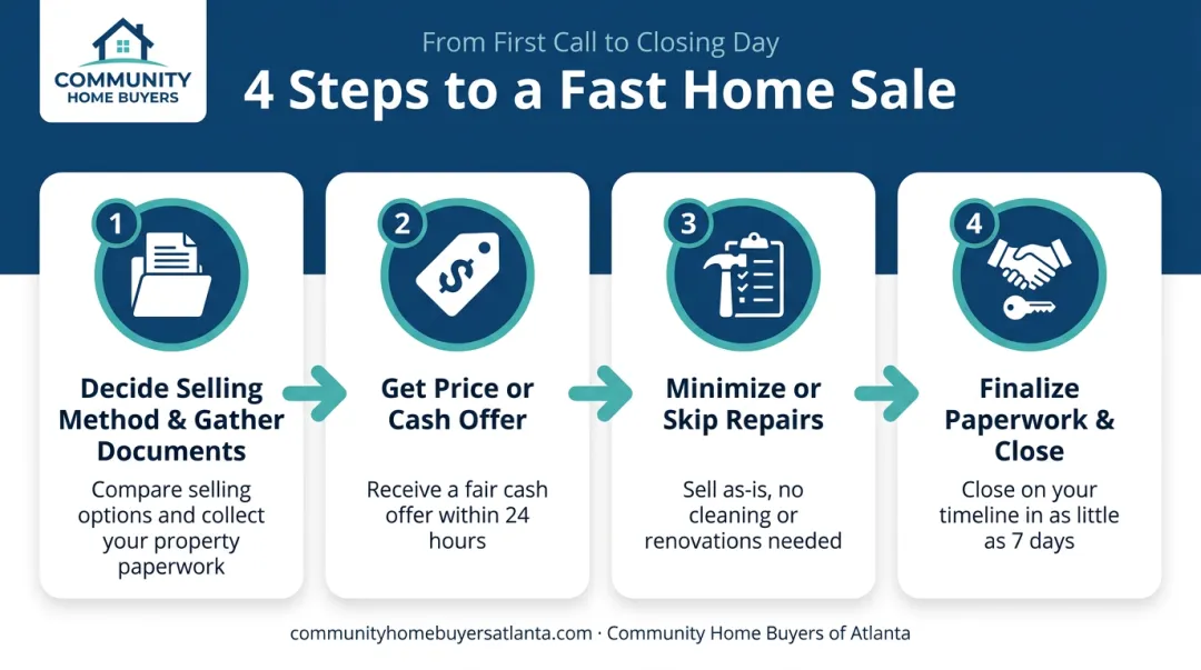 4-step process for selling your house in 7 days