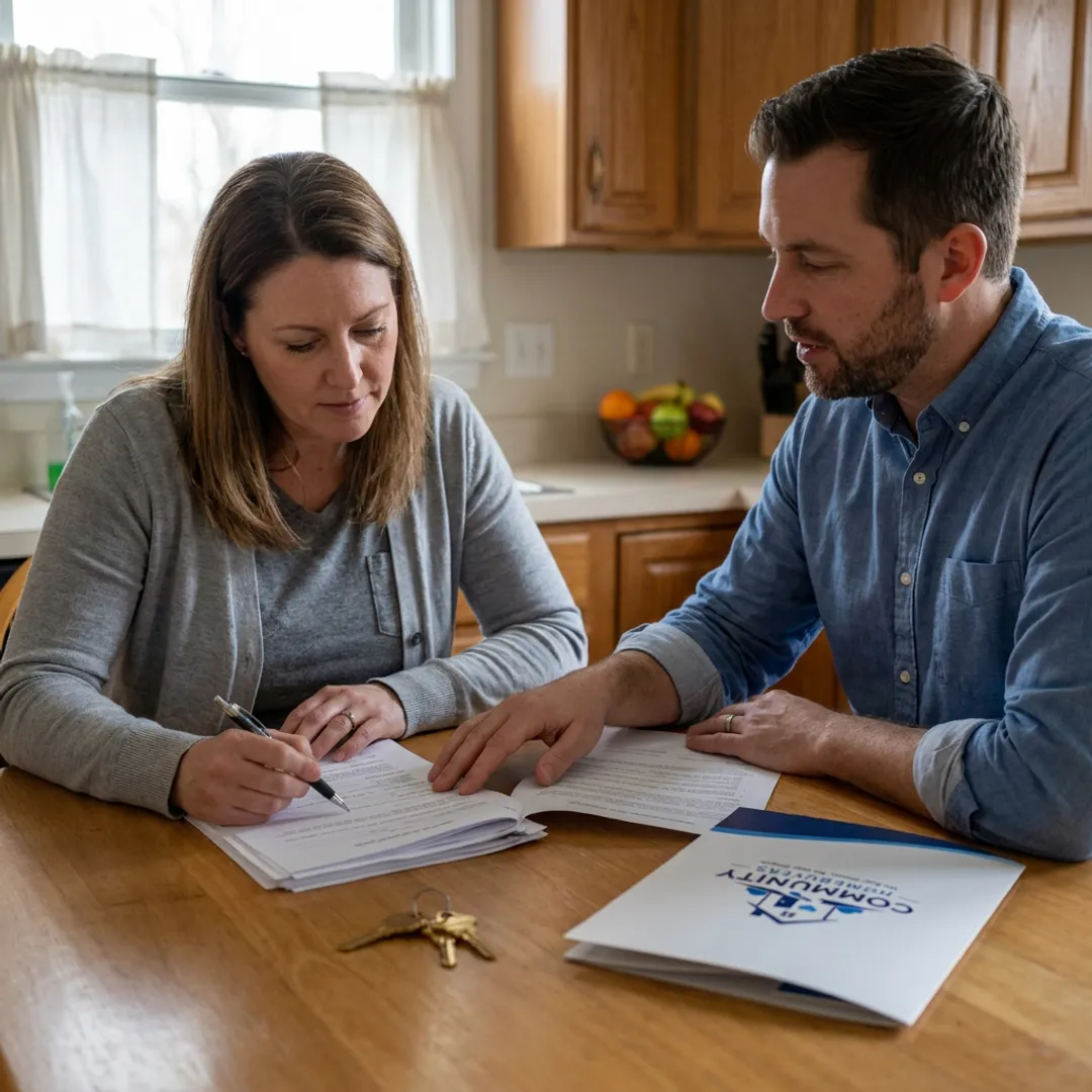 Cash home buying process meeting
