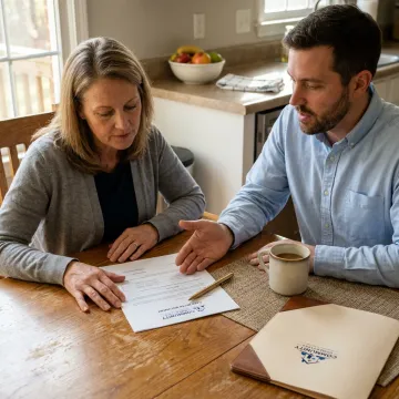 Fayette County homeowner receiving a cash home offer