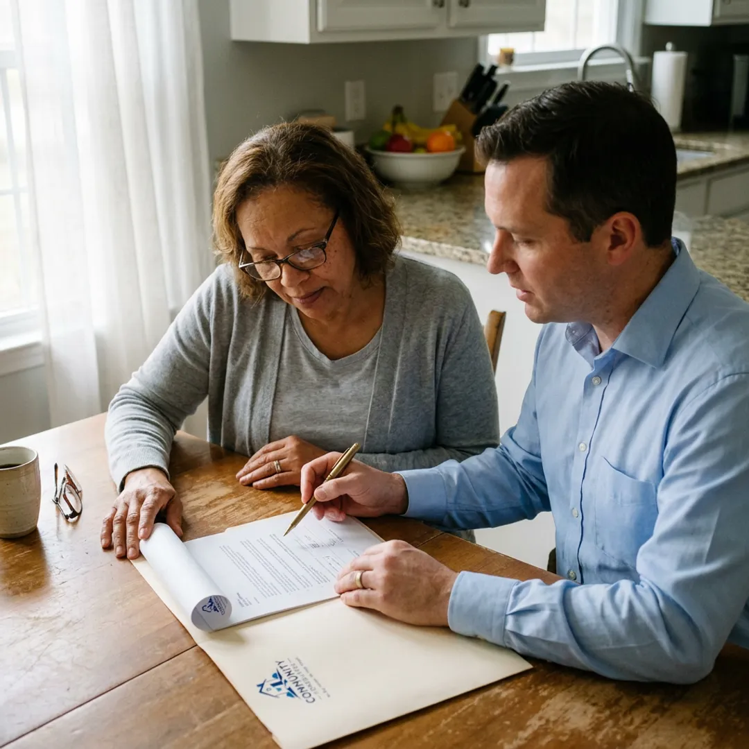 Atlanta homeowner receiving a cash offer
