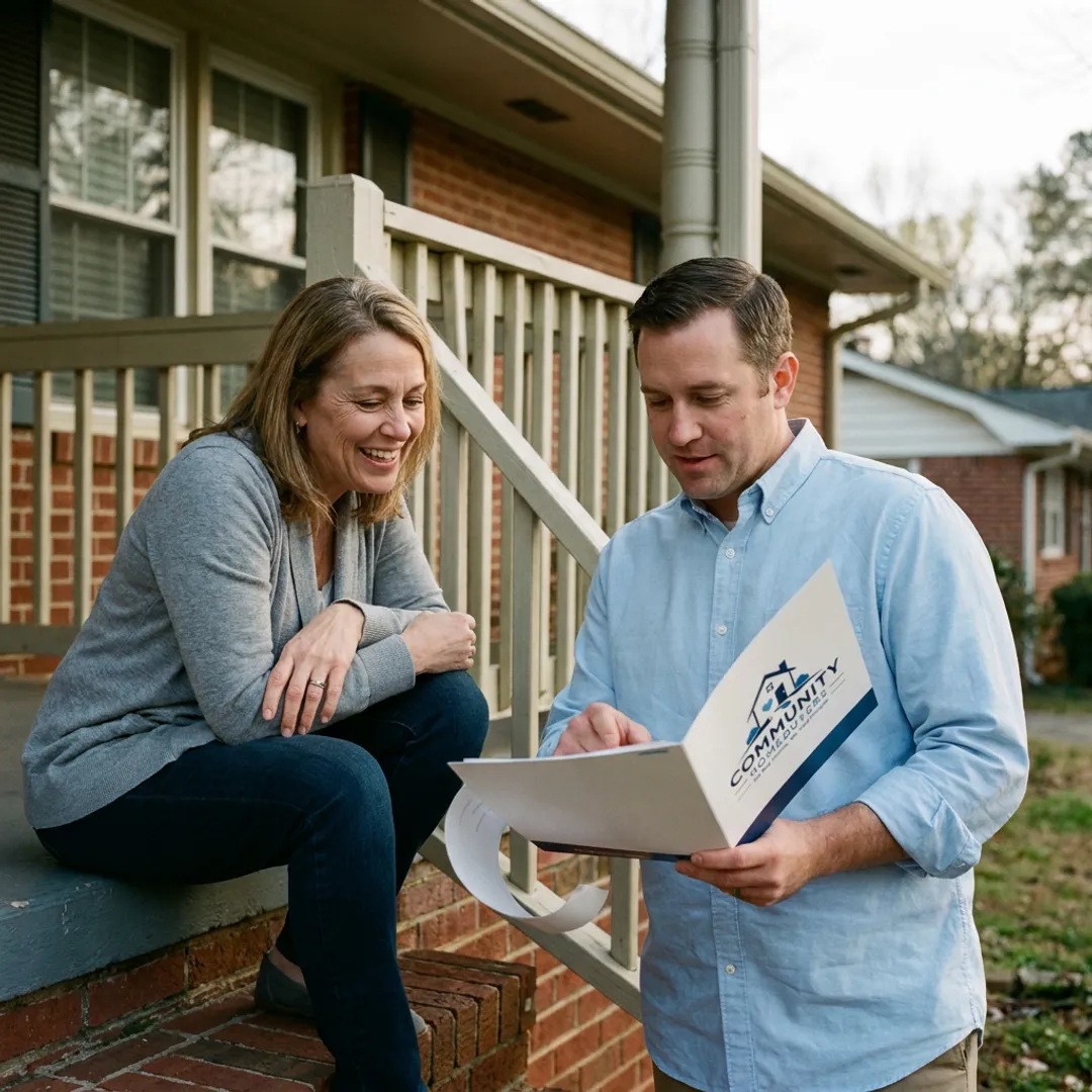 Smyrna homeowner receiving a cash offer