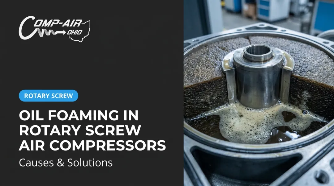Oil Foaming in Rotary Screw Air Compressors: Causes & Solutions