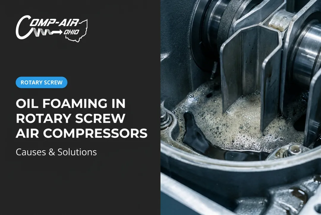 Oil Foaming in Rotary Screw Air Compressors: Causes & Solutions