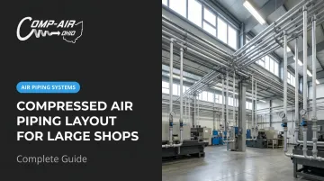 Compressed Air Piping Layout for Large Shops: Complete Guide