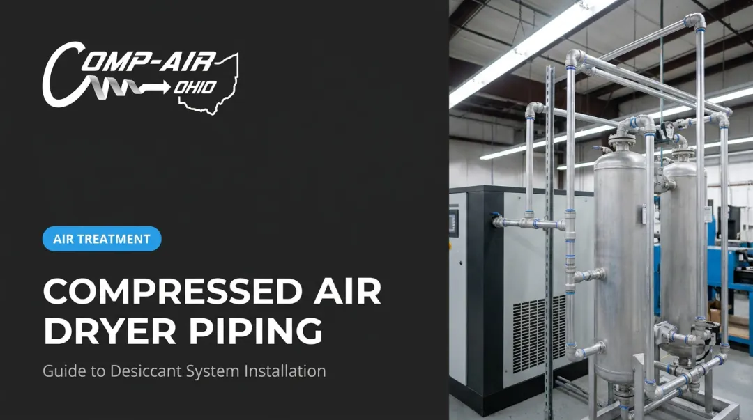 Compressed Air Dryer Piping: Guide to Desiccant System Installation