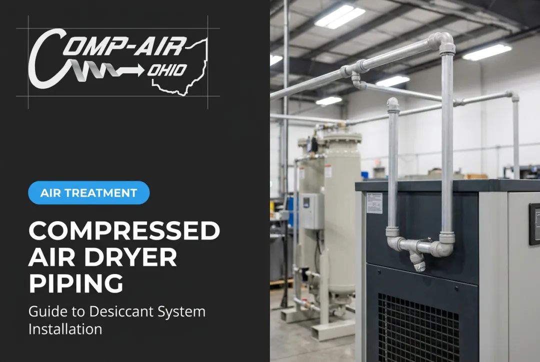 Compressed Air Dryer Piping: Guide to Desiccant System Installation
