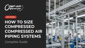 How to Size Compressed Air Piping Systems: Complete Guide