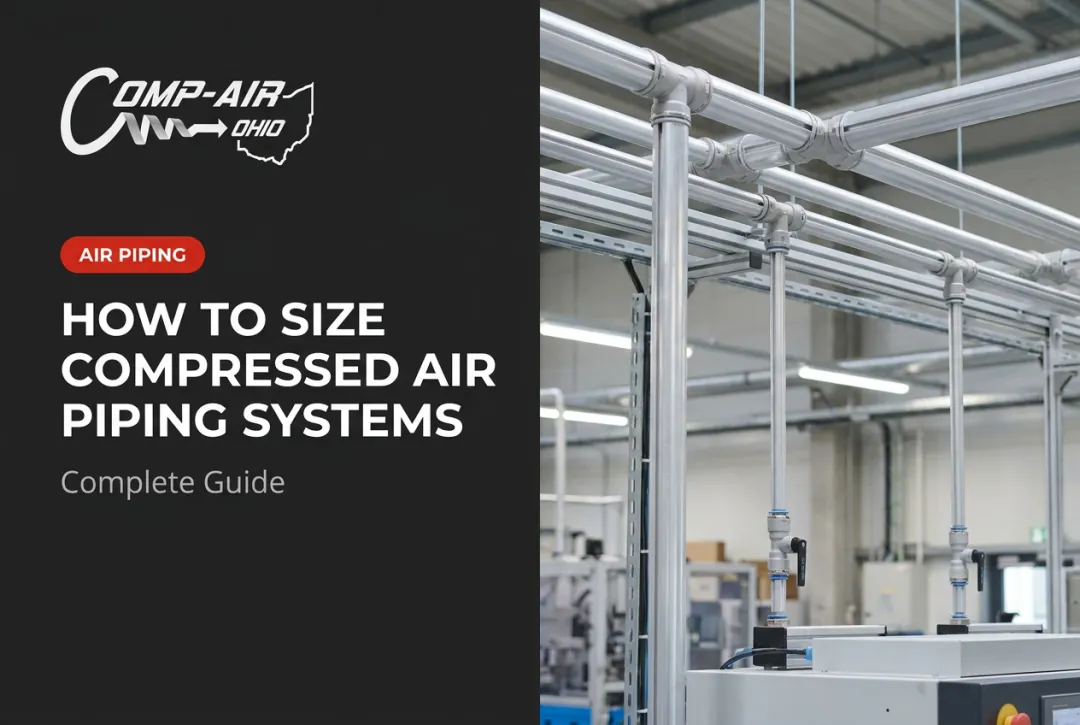 How to Size Compressed Air Piping Systems: Complete Guide