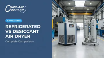 Refrigerated vs Desiccant Air Dryer: Complete Comparison