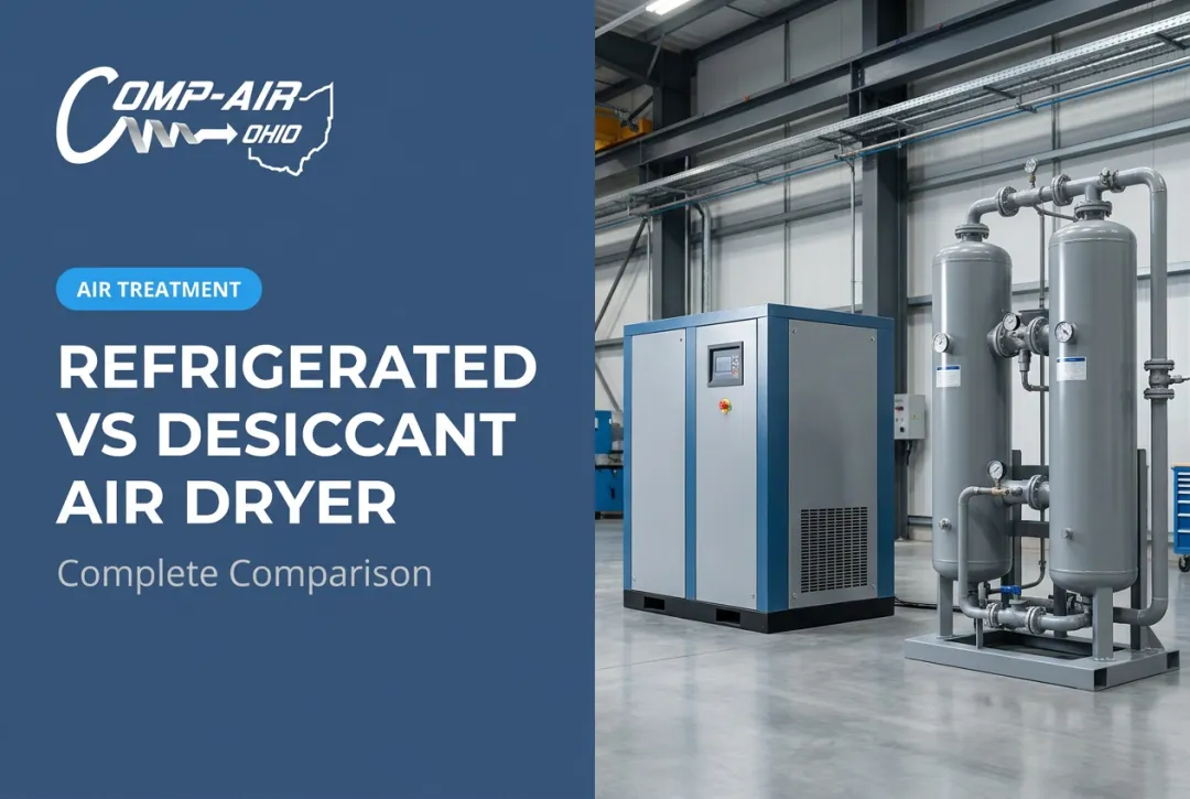 Refrigerated vs Desiccant Air Dryer: Complete Comparison