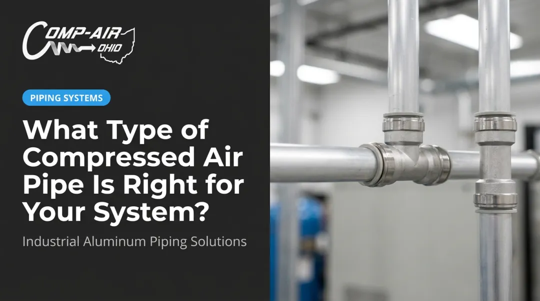 What Type of Compressed Air Pipe Is Right for Your System?