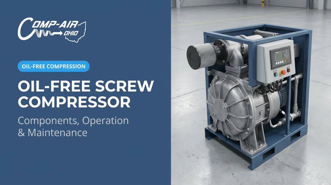 Oil-Free Screw Compressor: Components, Operation & Maintenance