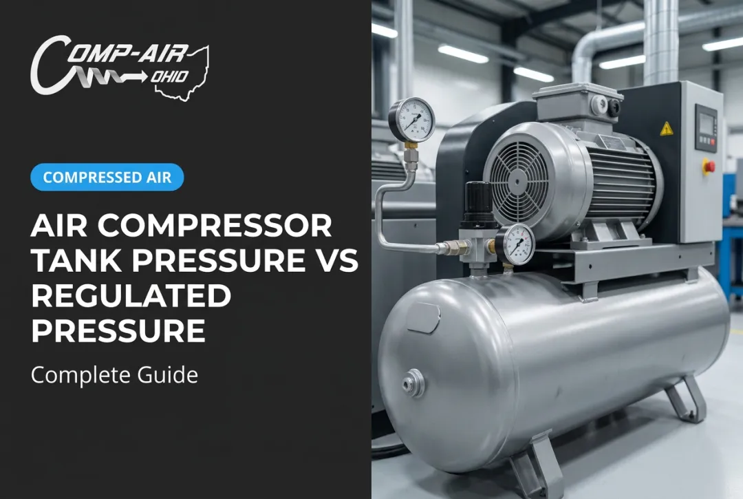 Air Compressor Tank Pressure vs Regulated Pressure: Complete Guide