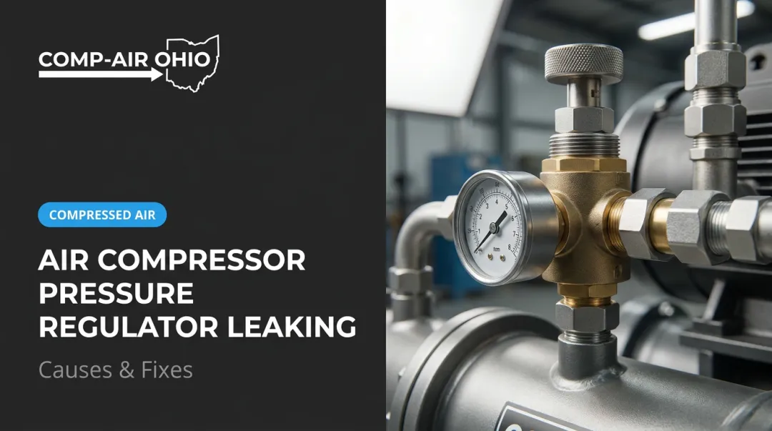 Air Compressor Pressure Regulator Leaking: Causes & Fixes