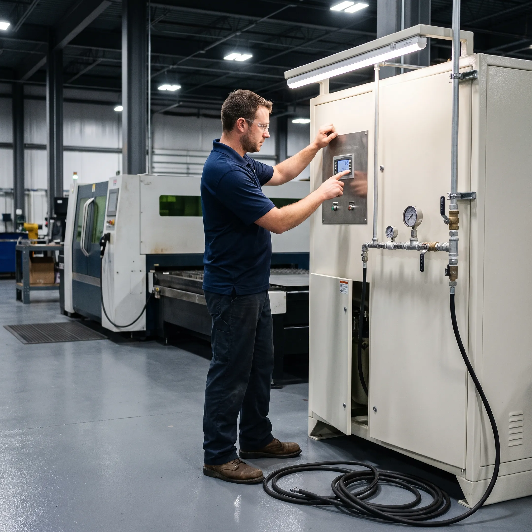Nitrogen Generator for Laser Cutting