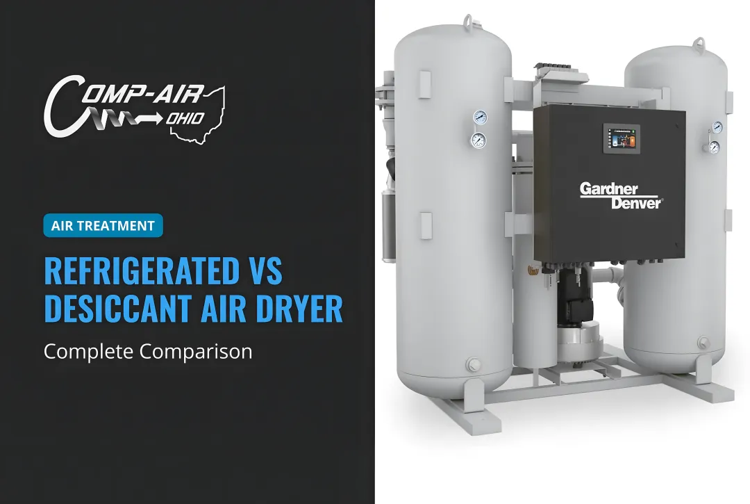 Refrigerated vs Desiccant Air Dryer: Complete Comparison
