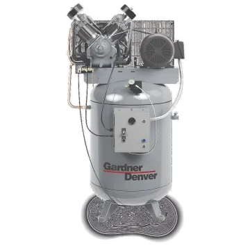 Industrial air compressor system in a steel facility