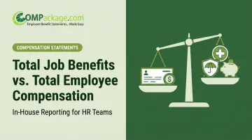 Total Job Benefits vs. Total Employee Compensation
