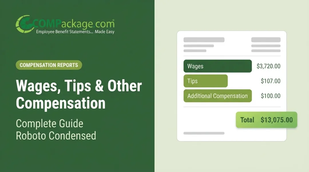 Wages, Tips & Other Compensation: Complete Guide