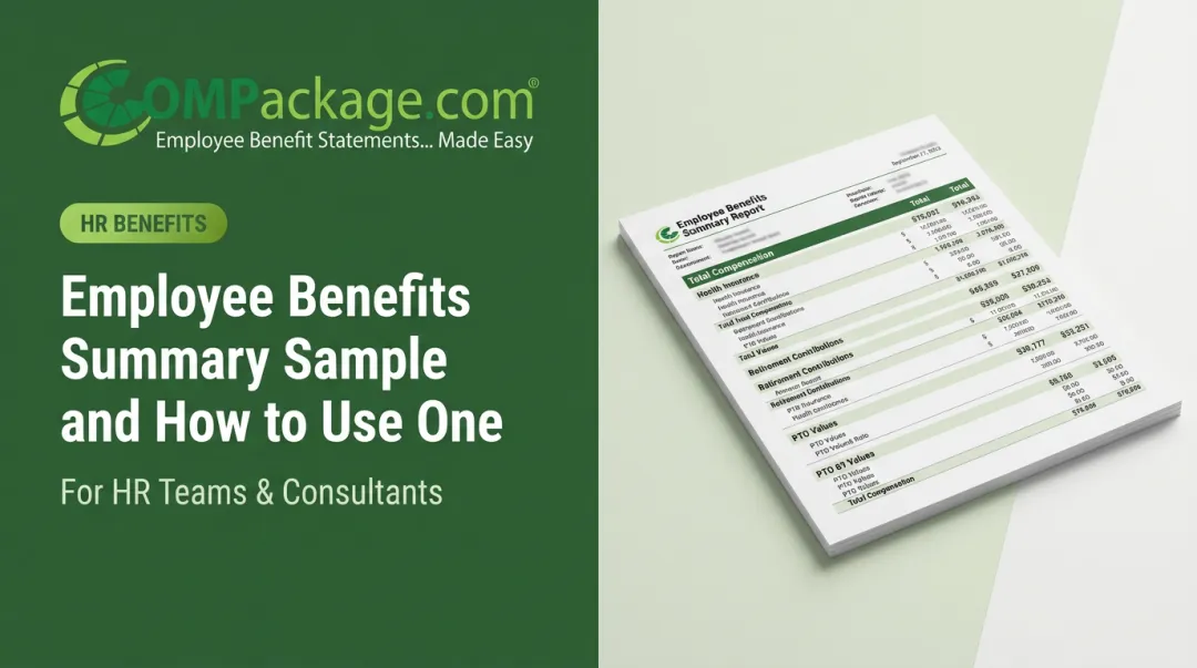 Employee Benefits Summary Sample and How to Use One