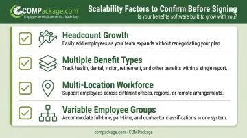 Four key benefits software scalability requirements checklist for growing organizations