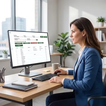 Employee compensation software dashboard