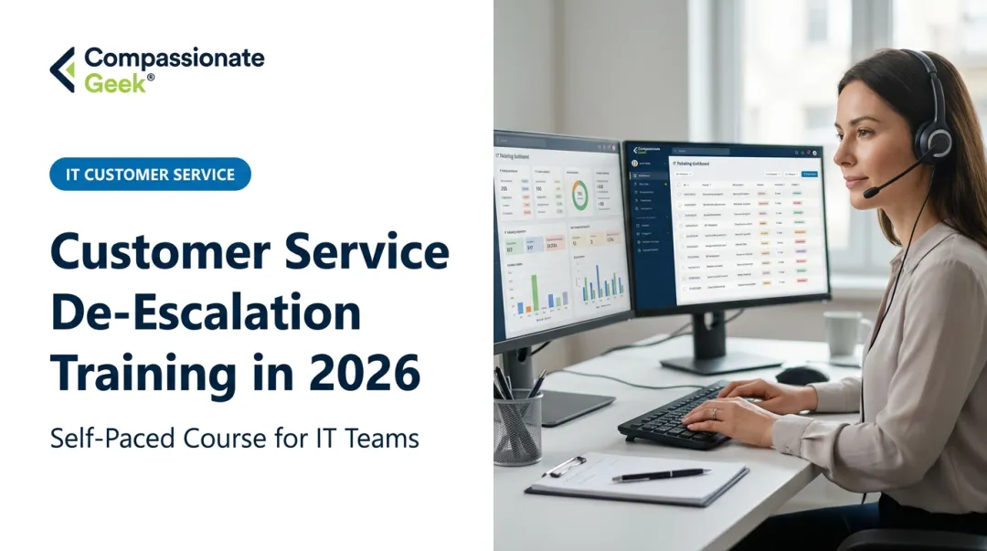 Customer Service De-Escalation Training in 2026